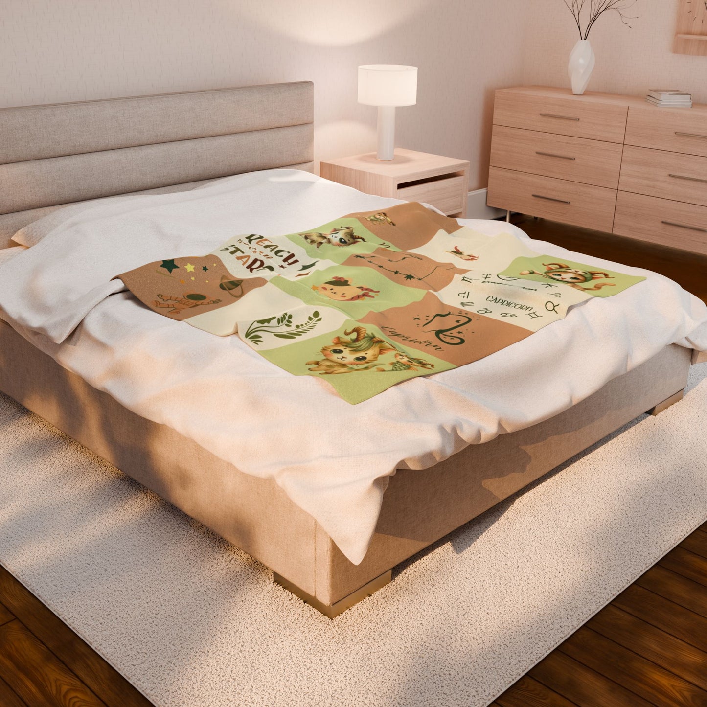 Zodiac Capricorn Boy Blanket