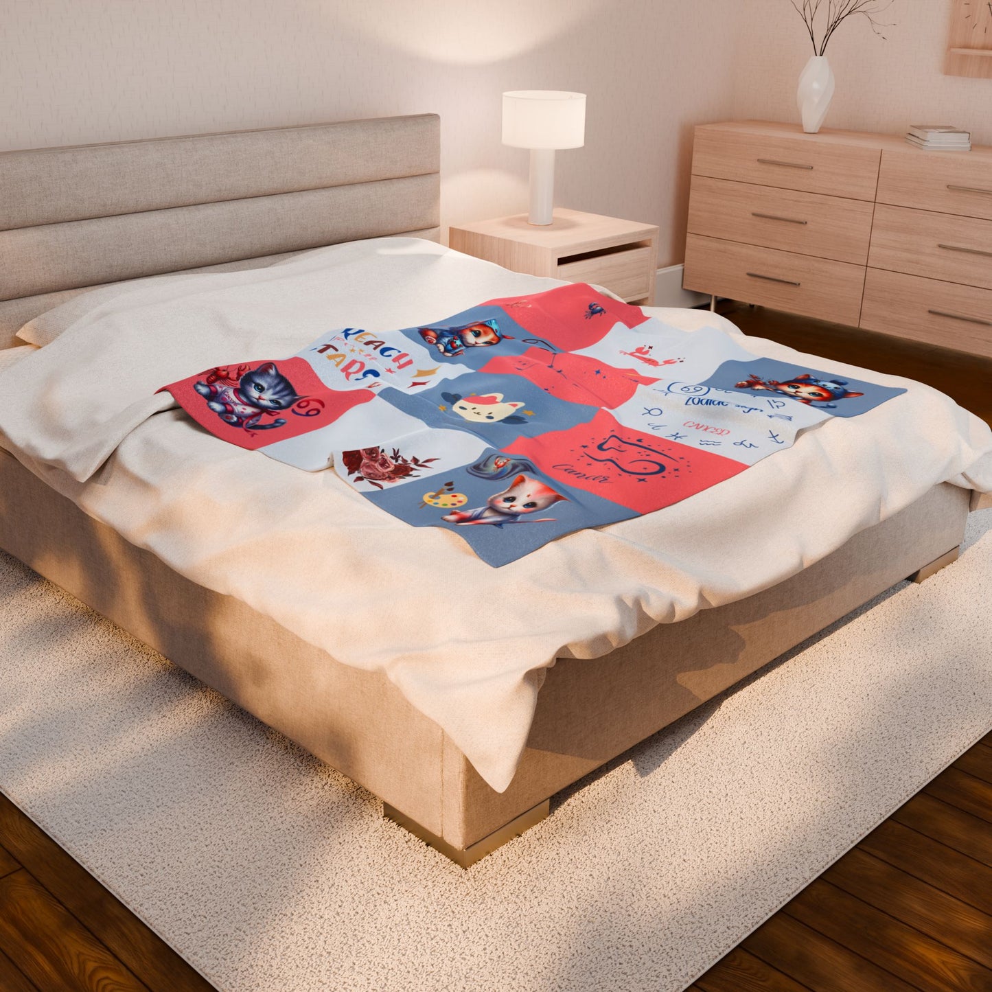 Zodiac Cancer Boy Blanket
