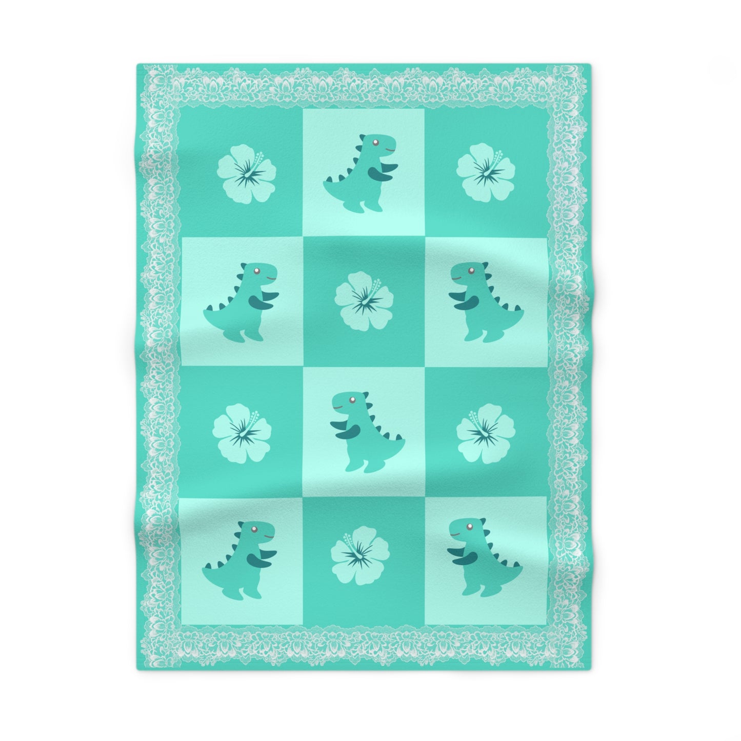 ''Lace Pattern'' Baby Blanket