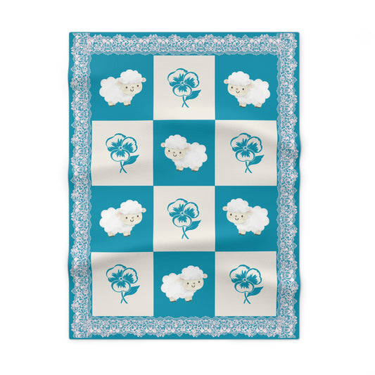 ''Lace Pattern''  Baby Blanket