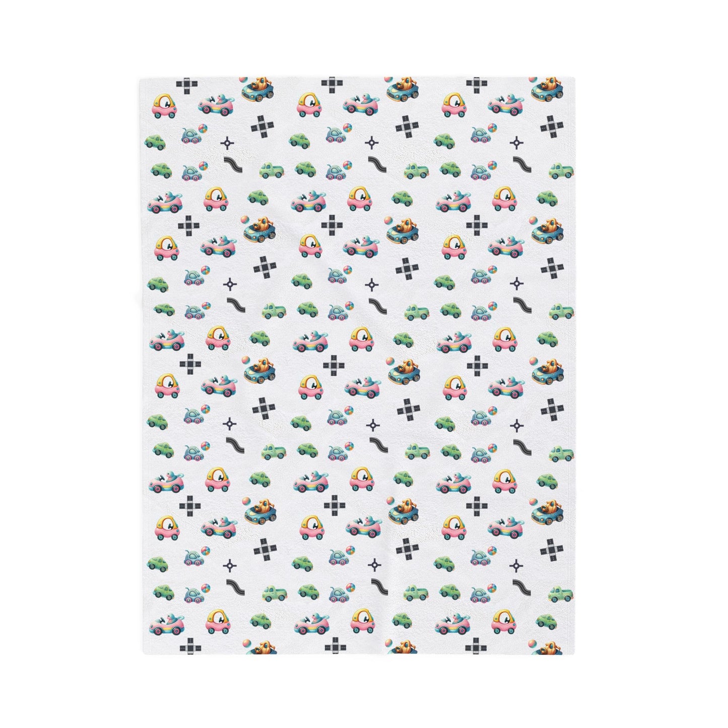 Cars Velveteen Plush Blanket