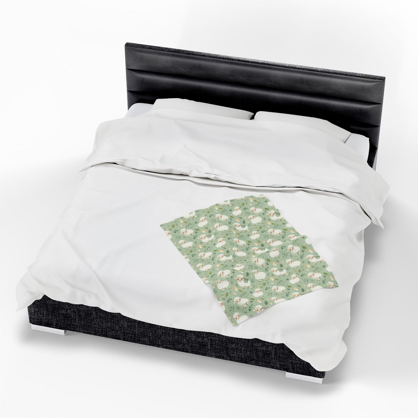 Lambs Velveteen Plush Blanket