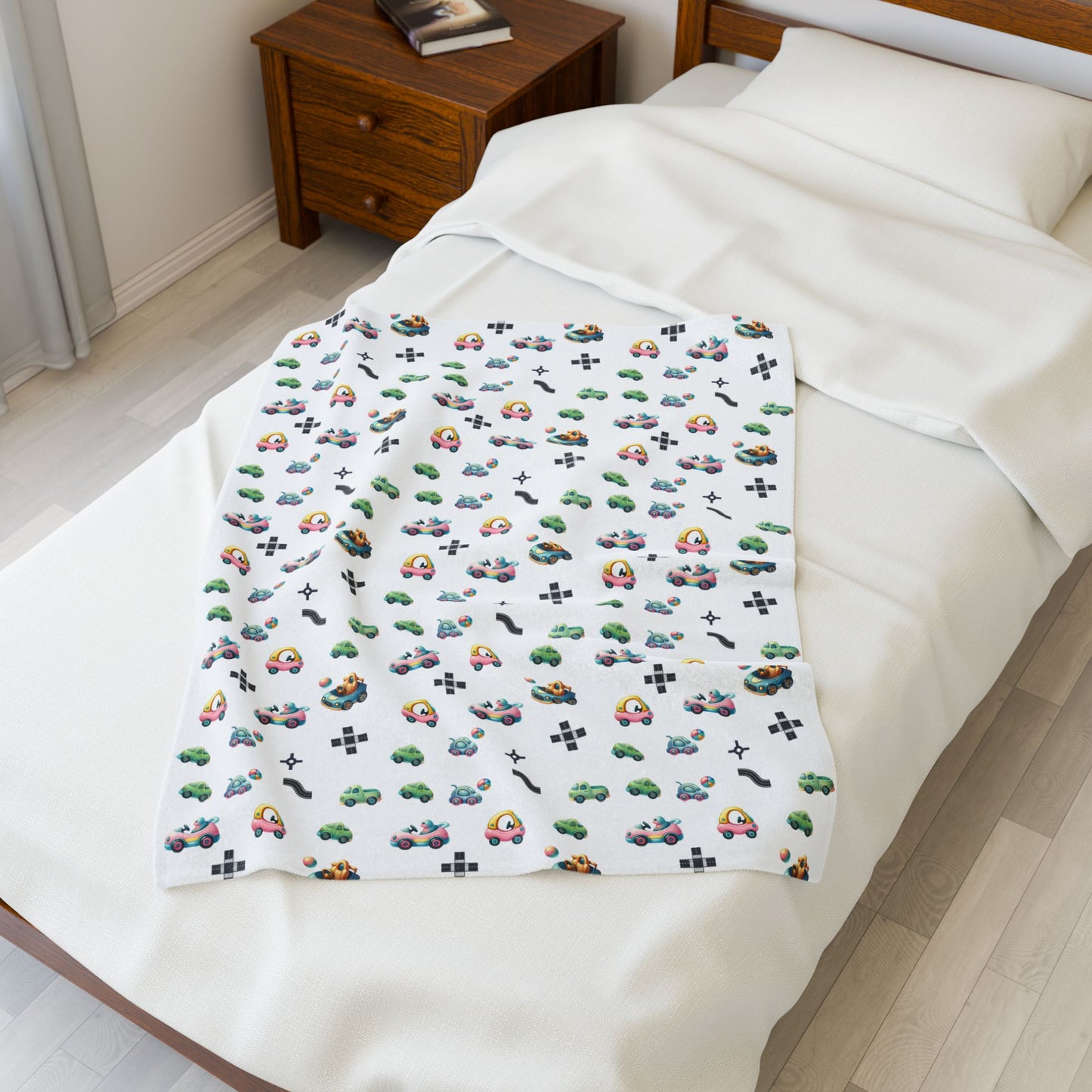 Cars Velveteen Plush Blanket
