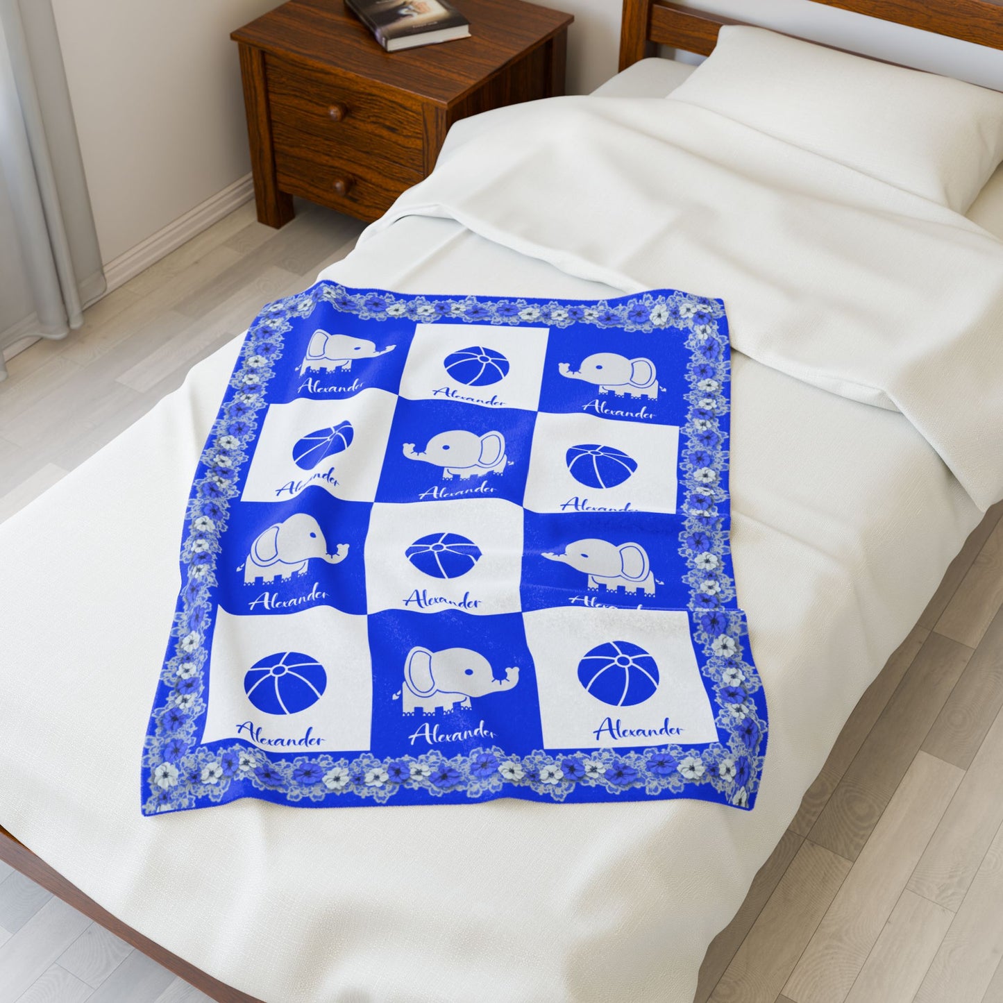 ''Lace Pattern'' Baby blanket