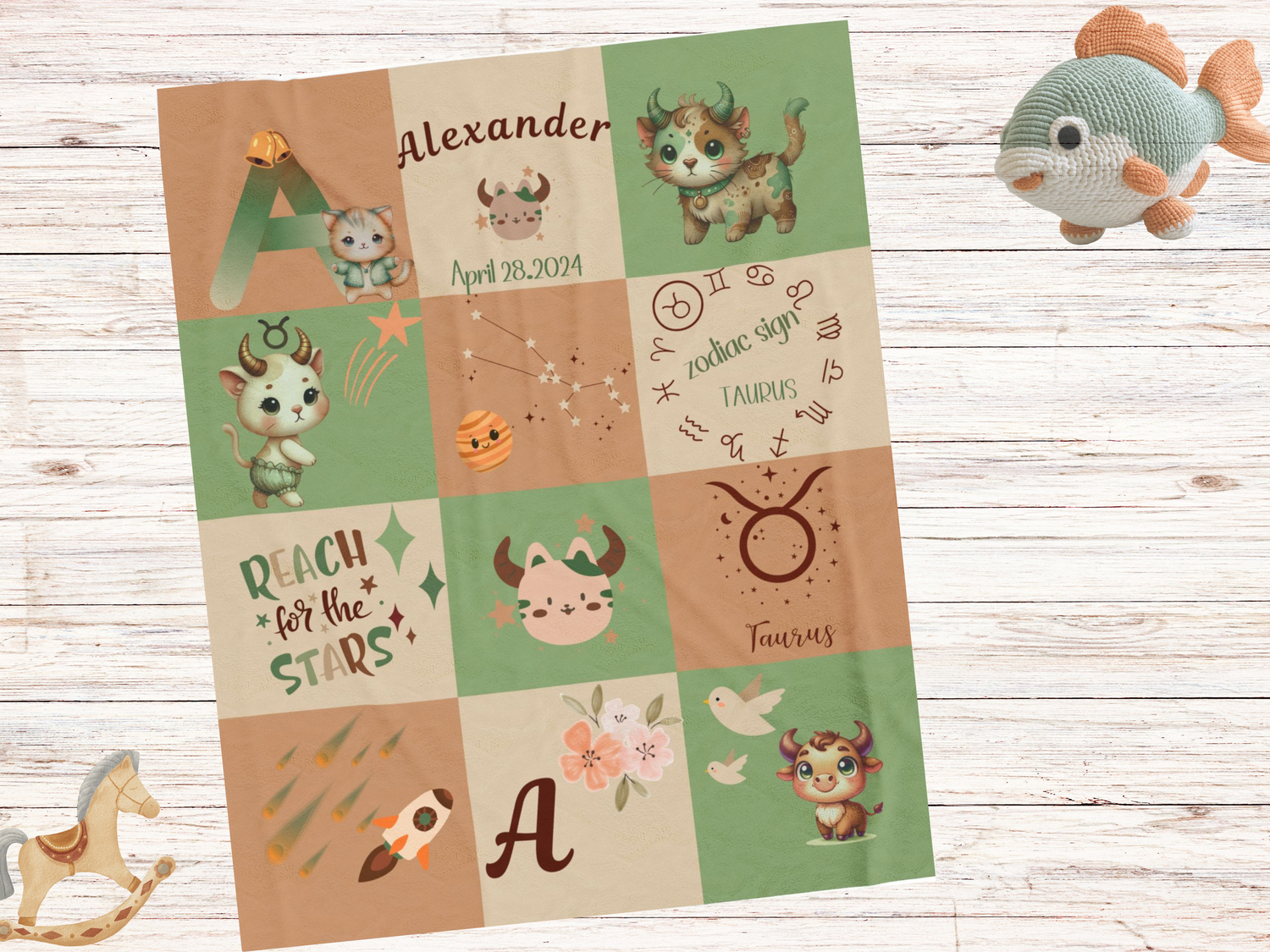 Zodiac  Blankets Boy's collection