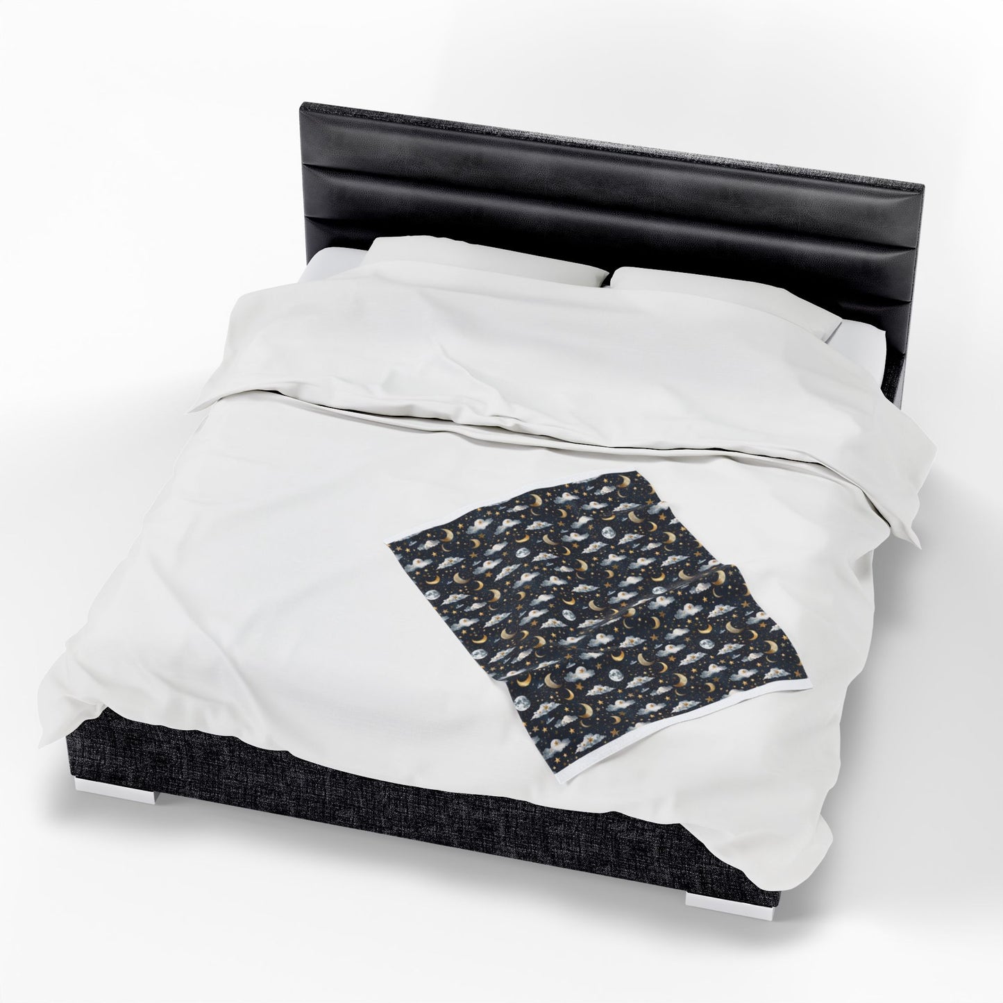 Moon Velveteen Plush Blanket