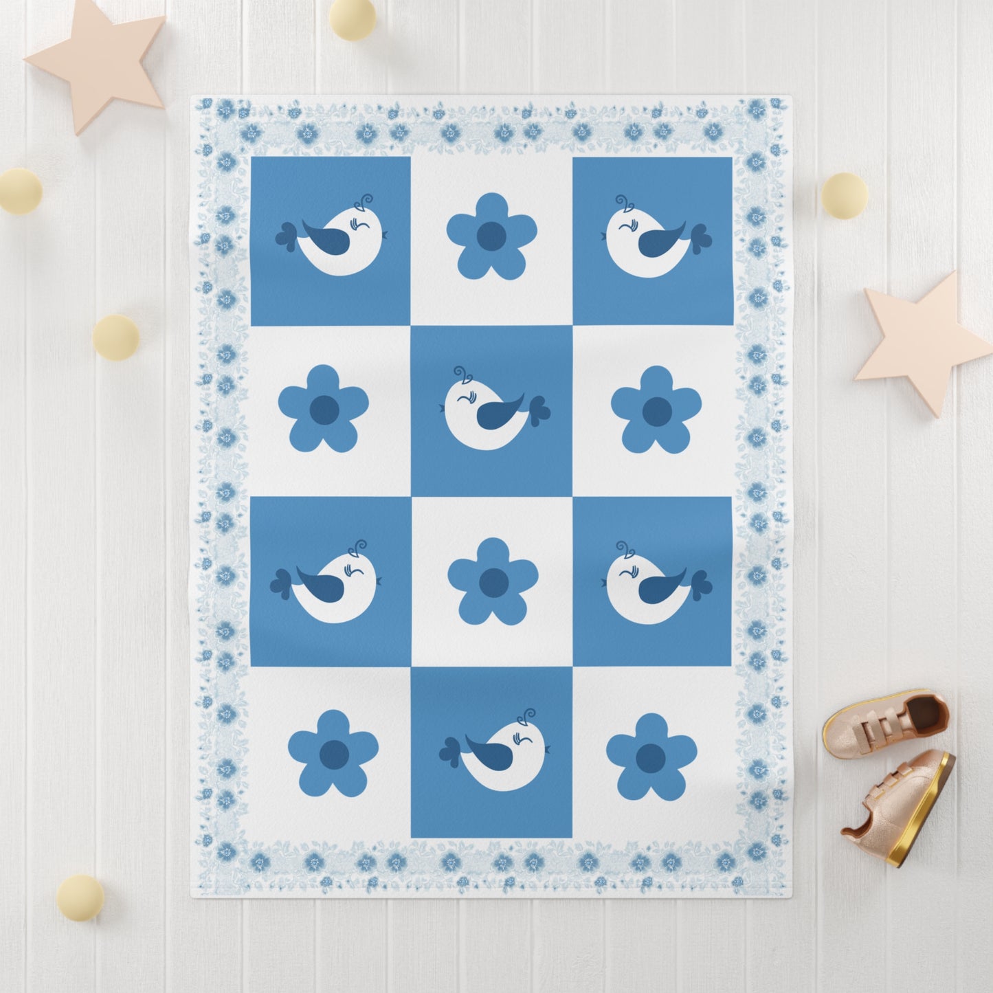 ''Lace Pattern''  Baby Blanket