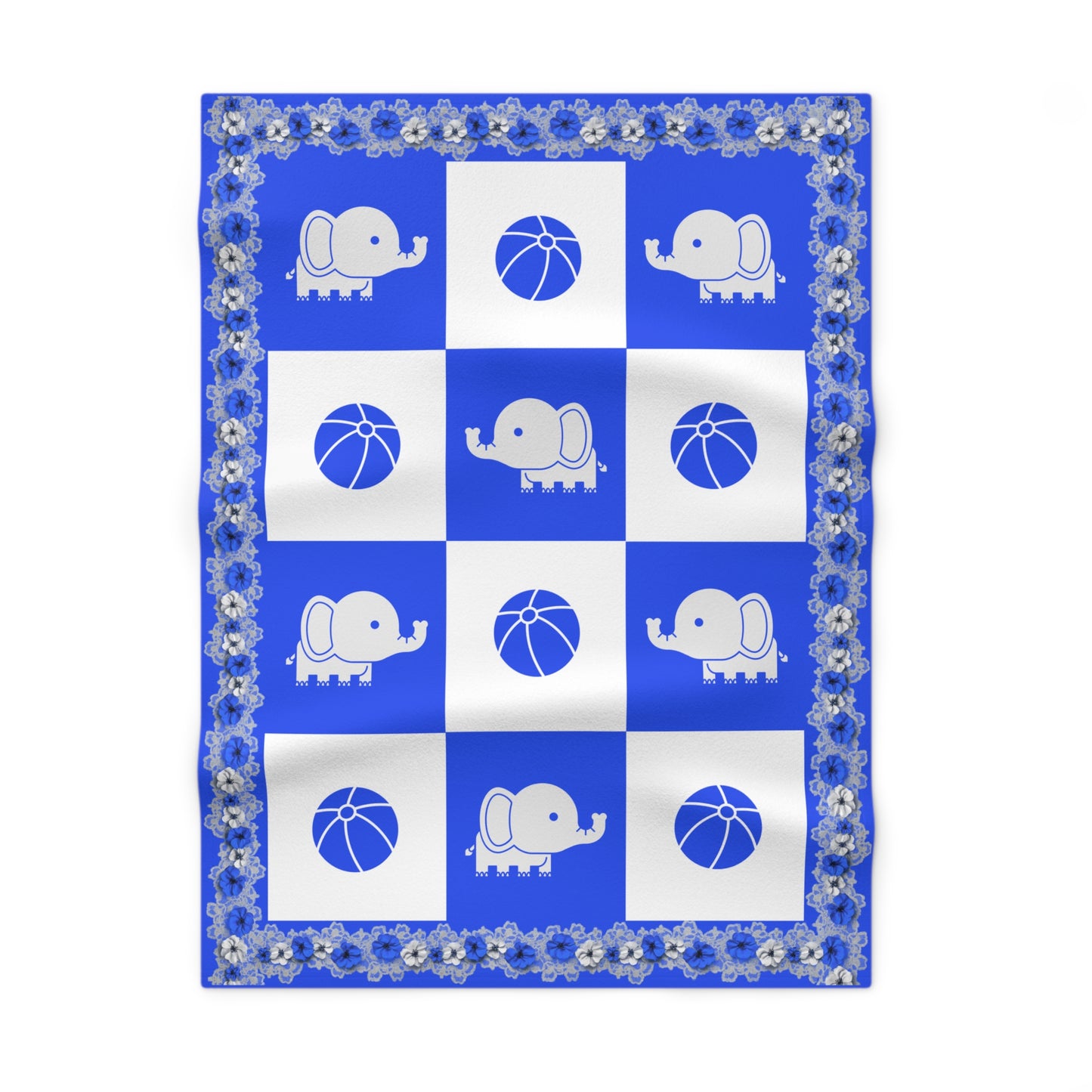 ''Lace Pattern'' Baby blanket