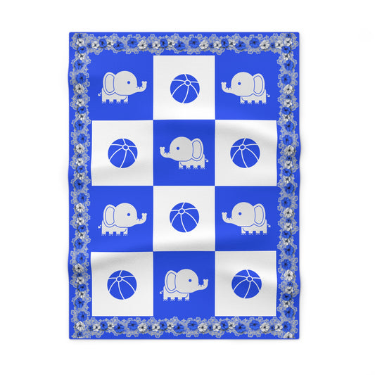 ''Lace Pattern'' Baby blanket