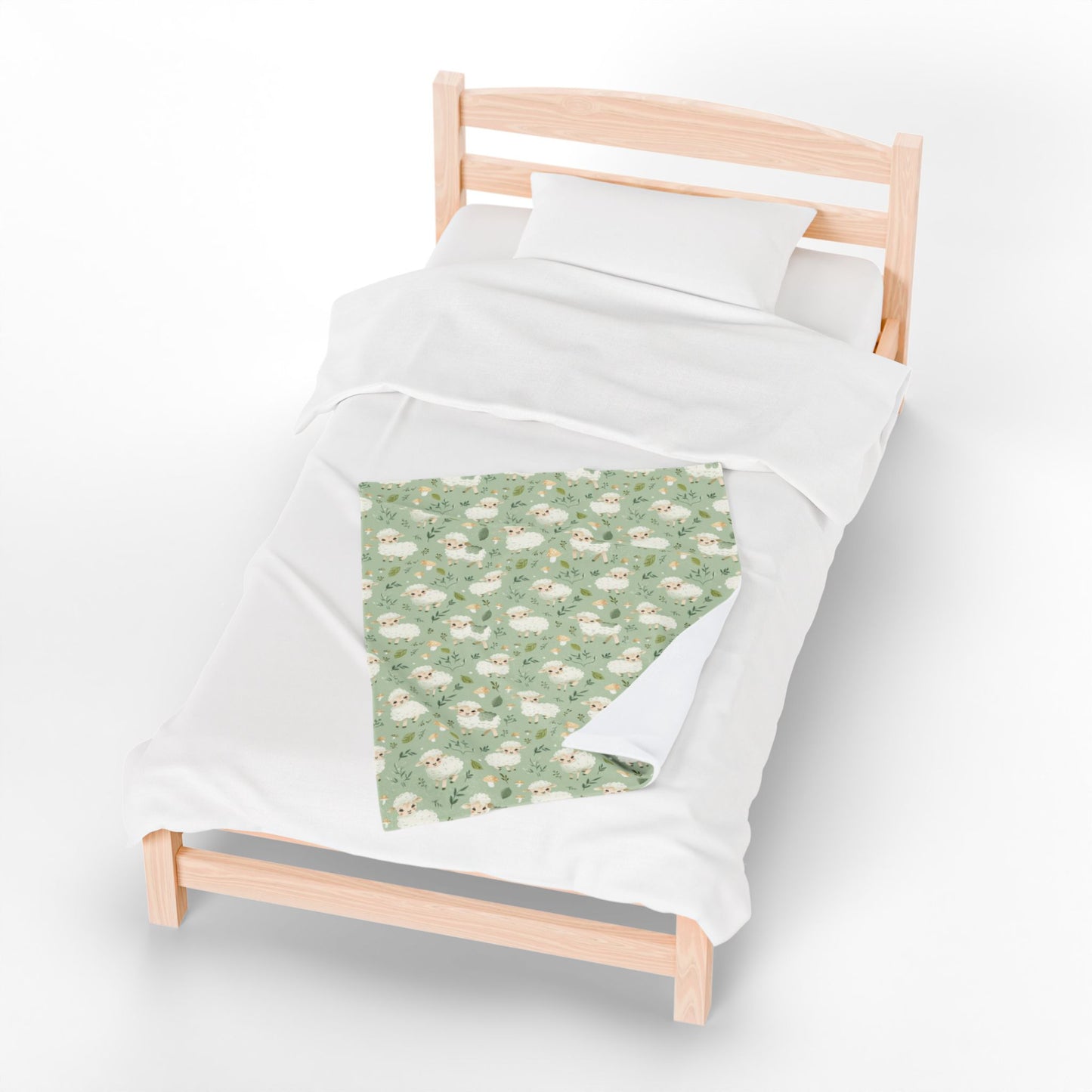 Lambs Velveteen Plush Blanket