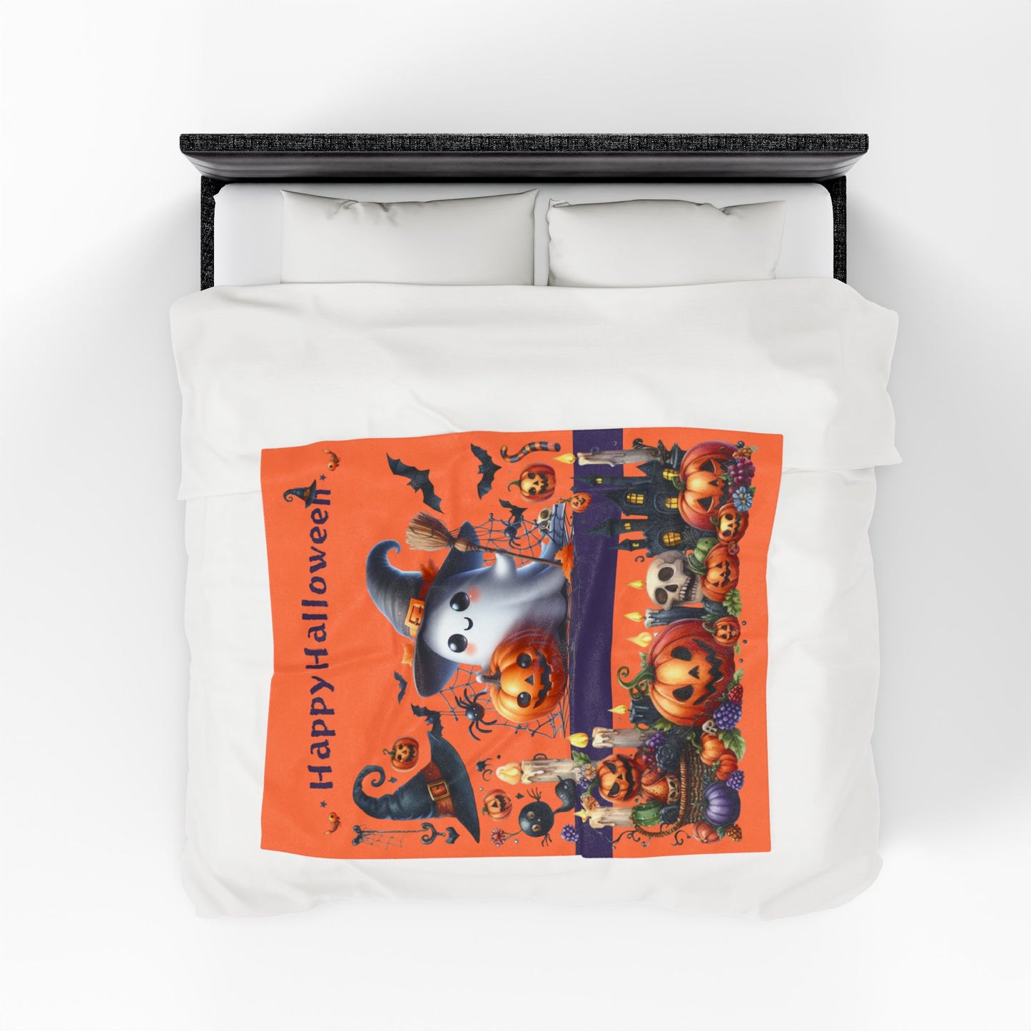 Halloween Velveteen Plush Blanket