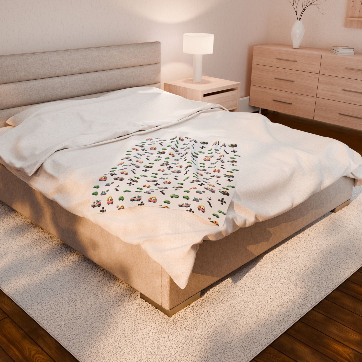Cars Velveteen Plush Blanket