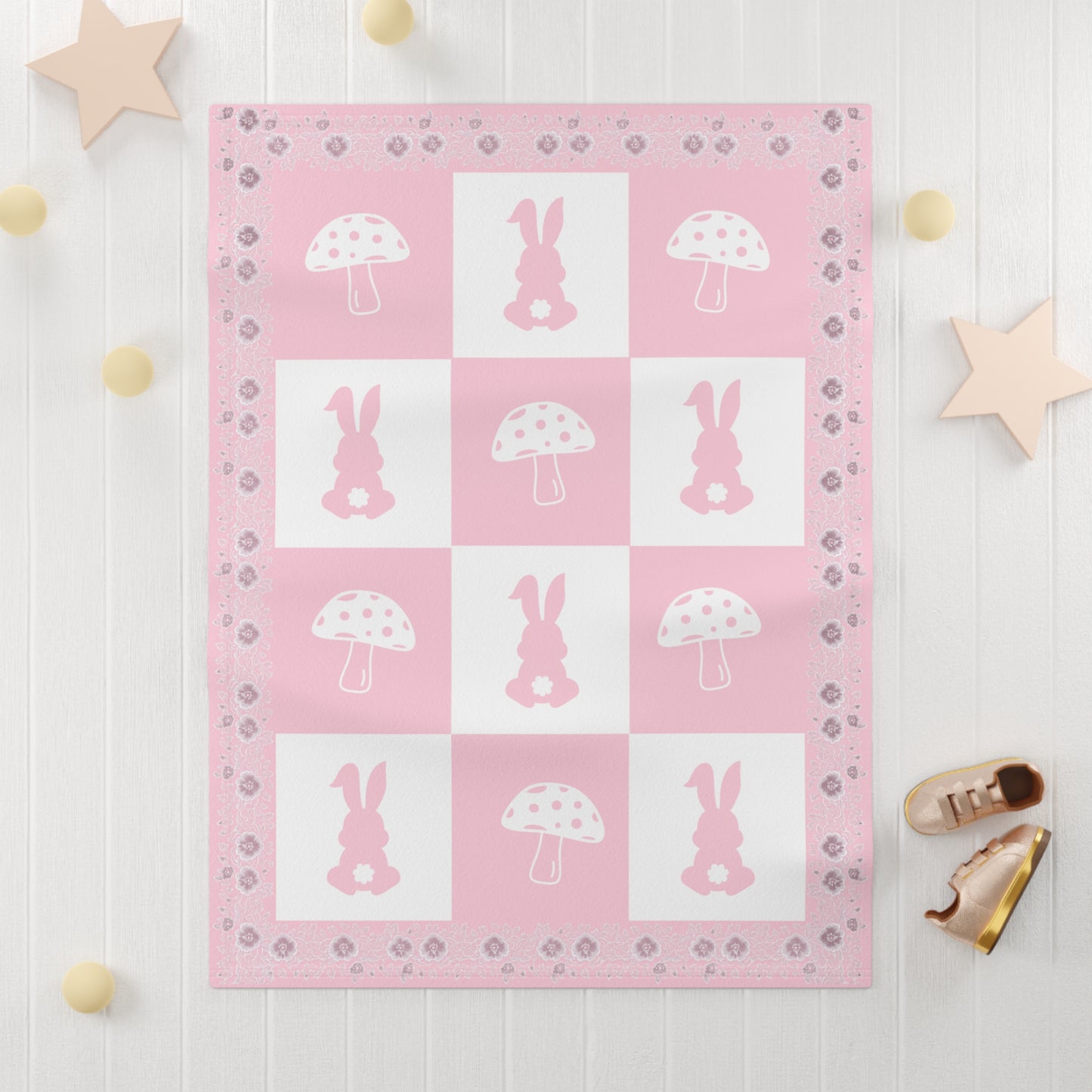 ''Lace Pattern''  Baby Blanket