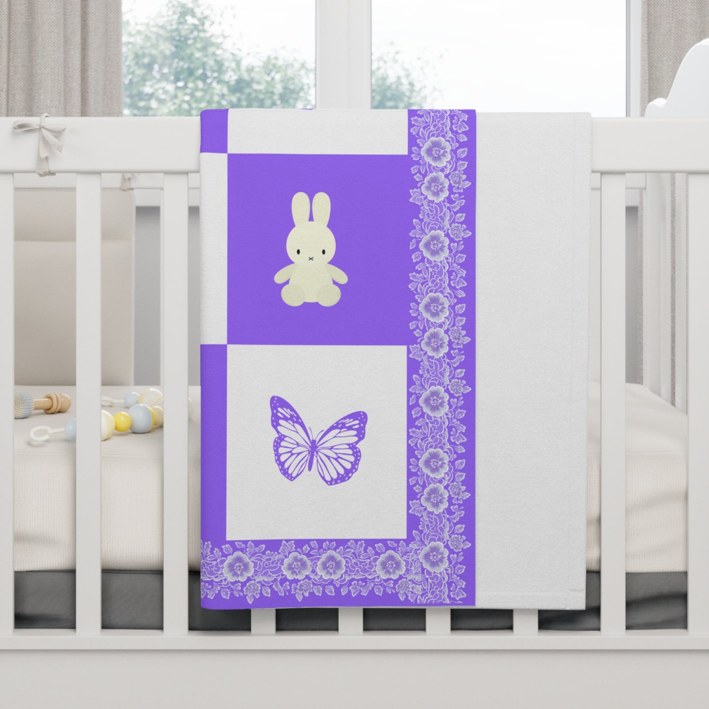 ''Lace Pattern''  Baby Blanket