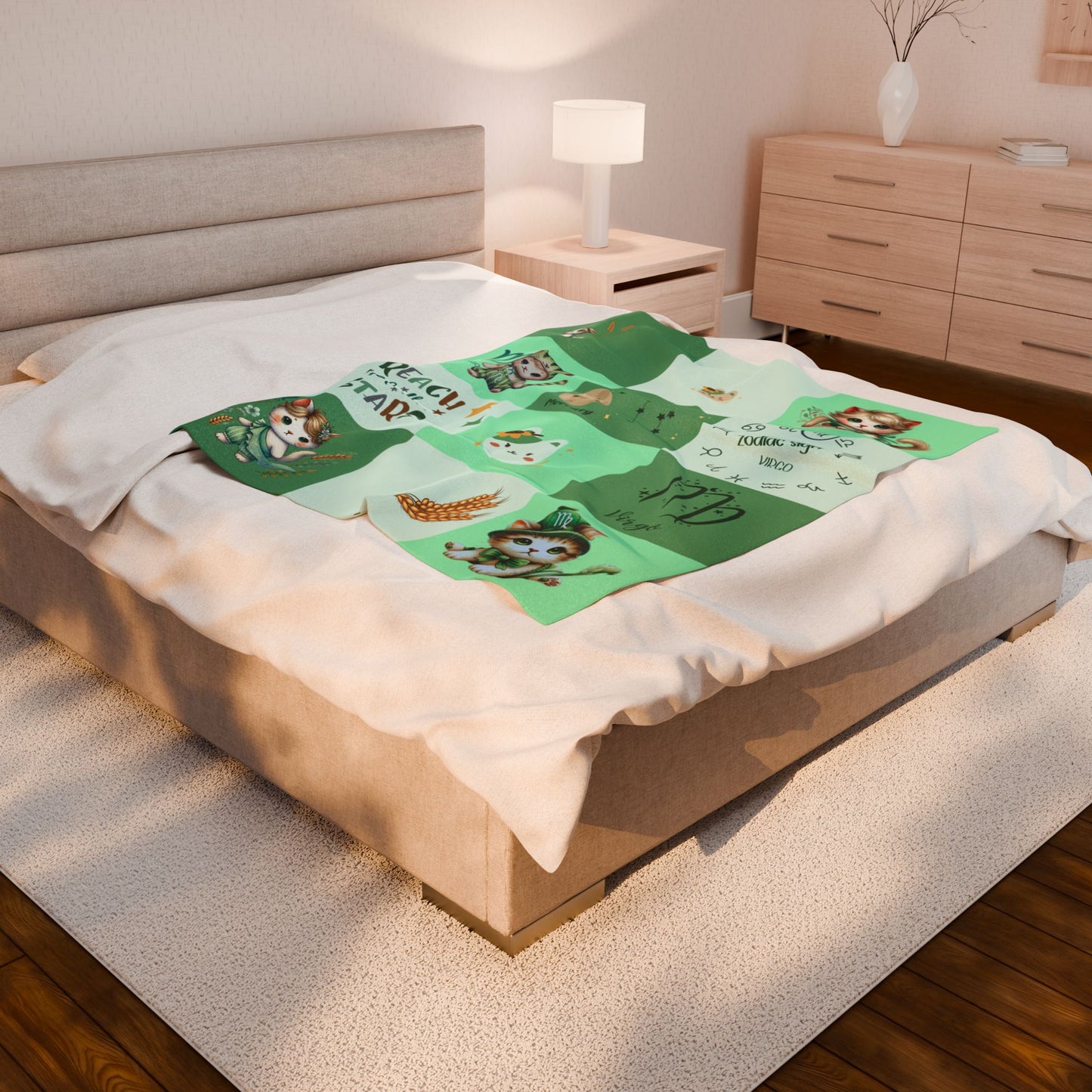 Zodiac Virgo Boy Blanket