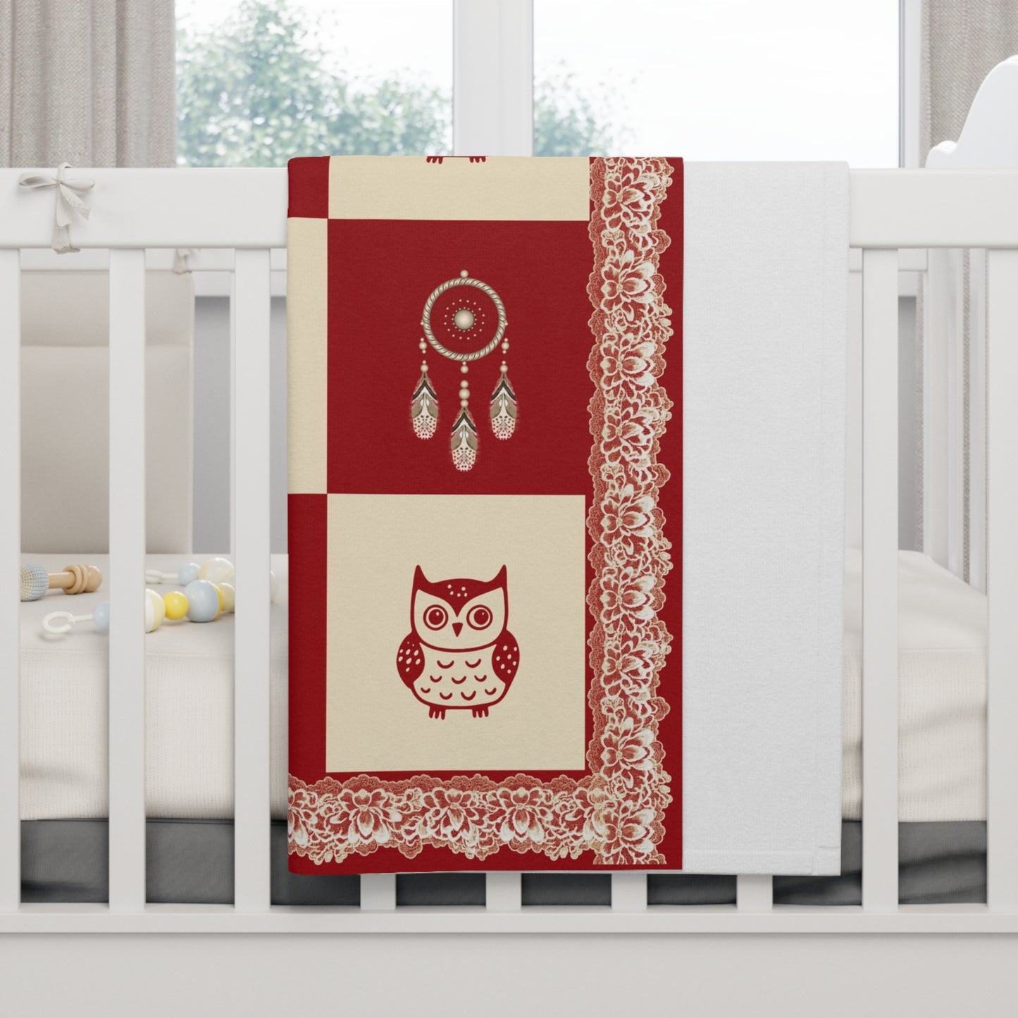''Lace Pattern''  Baby Blanket