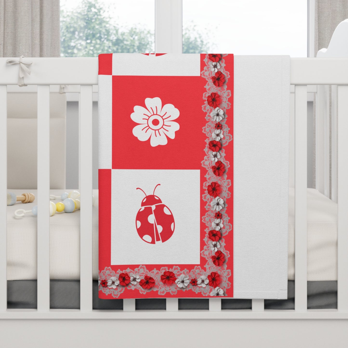 ''Lace Pattern''  Baby Blanket
