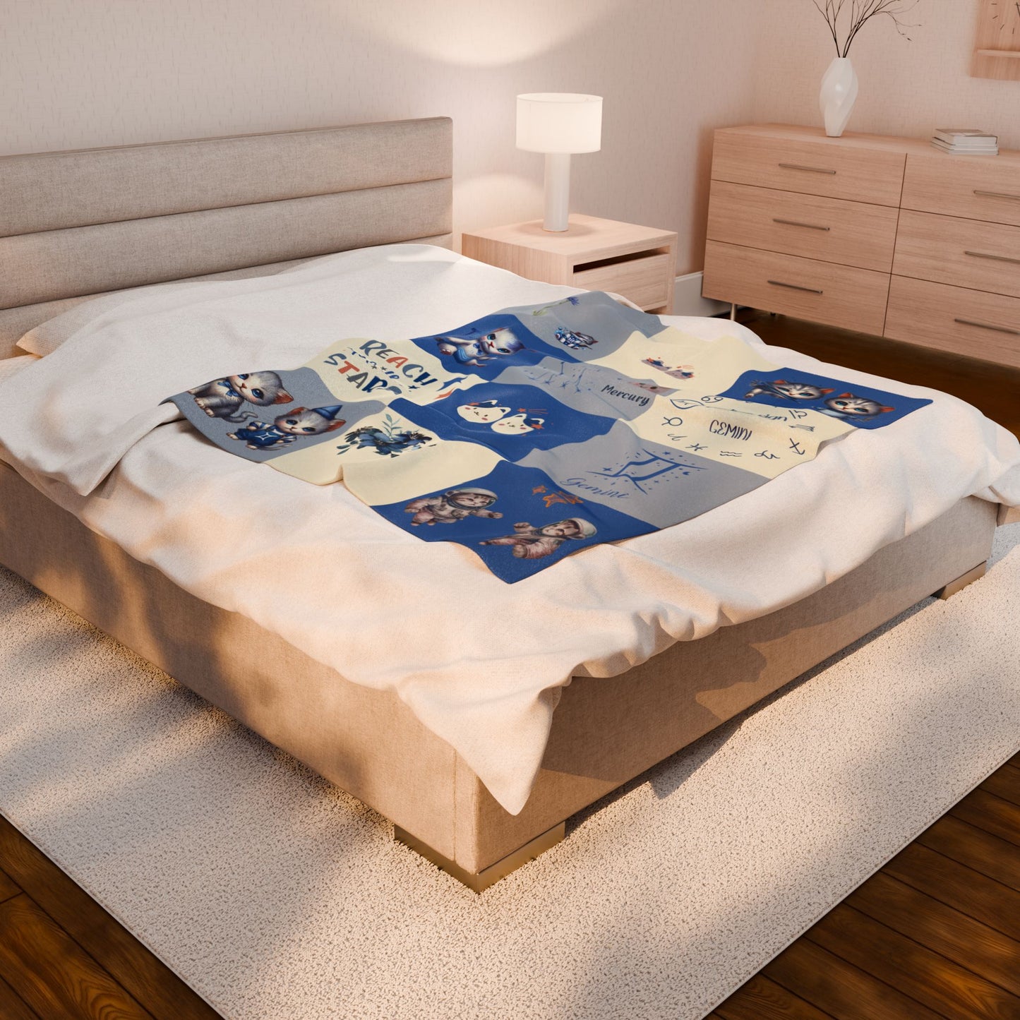 Zodiac Gemini Boy Blanket