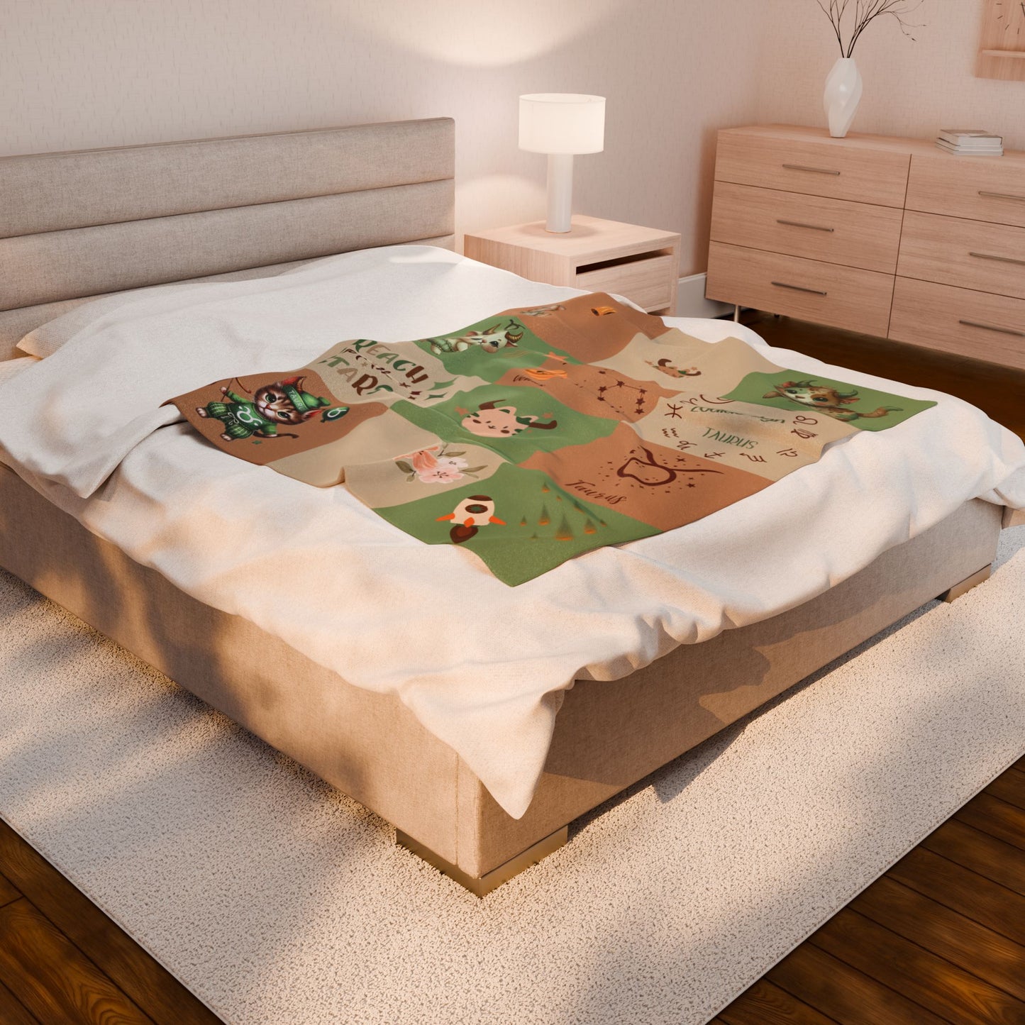 Zodiac Taurus Boy Blanket