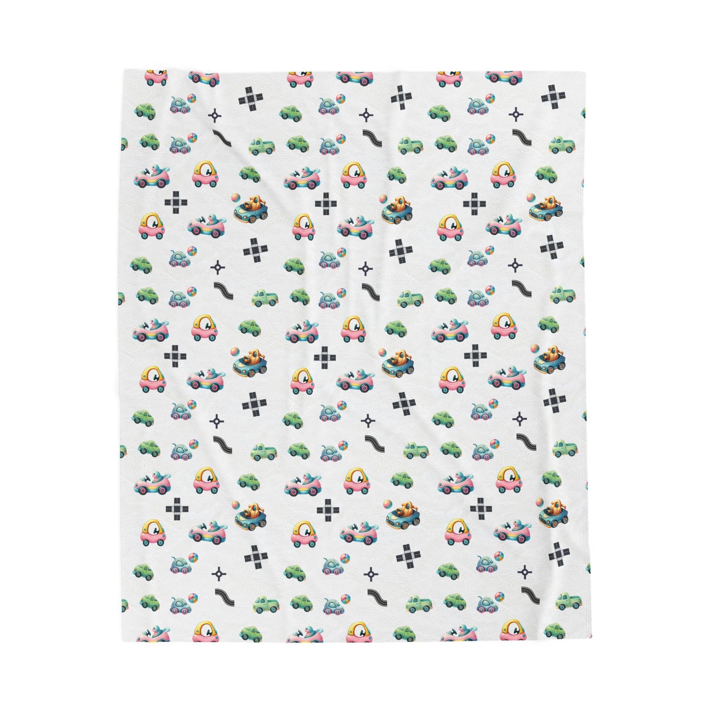 Cars Velveteen Plush Blanket