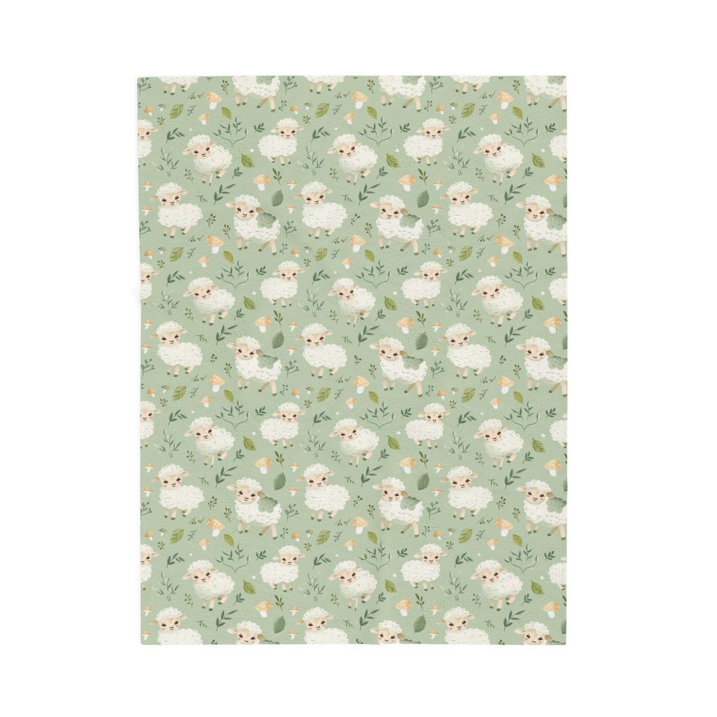 Lambs Velveteen Plush Blanket