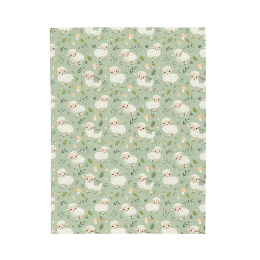 Lambs Velveteen Plush Blanket