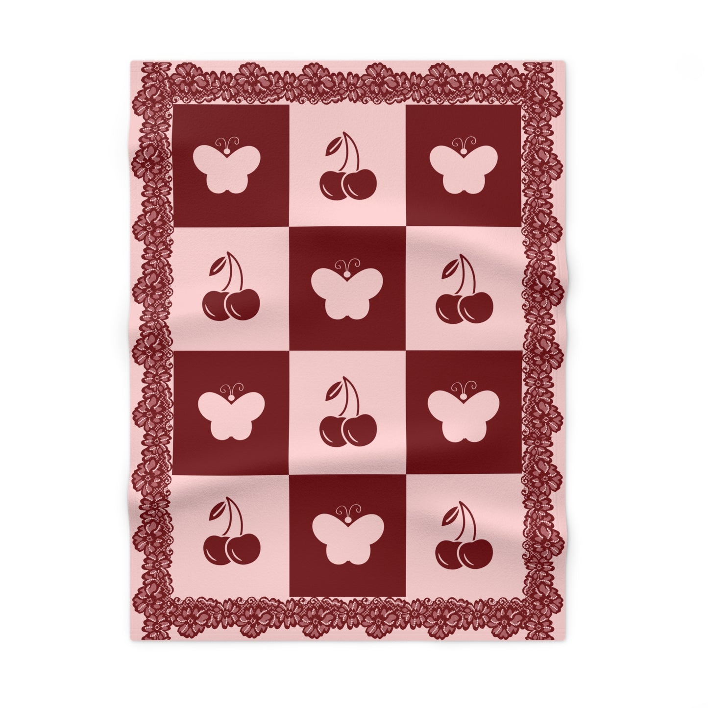 ''Lace Pattern''  Baby Blanket
