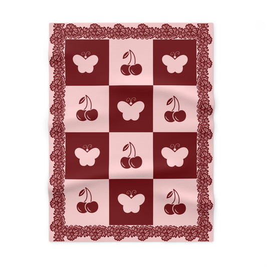 ''Lace Pattern''  Baby Blanket