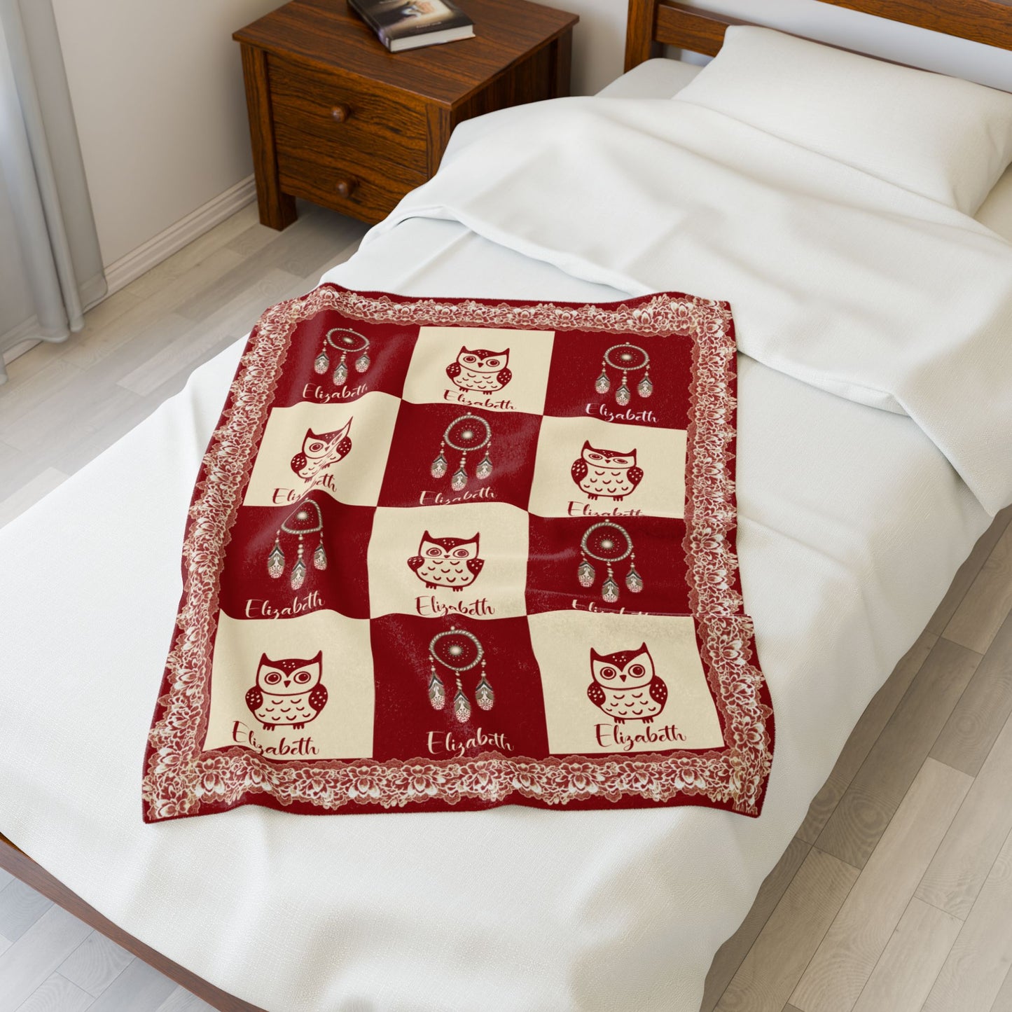 ''Lace Pattern''  Baby Blanket