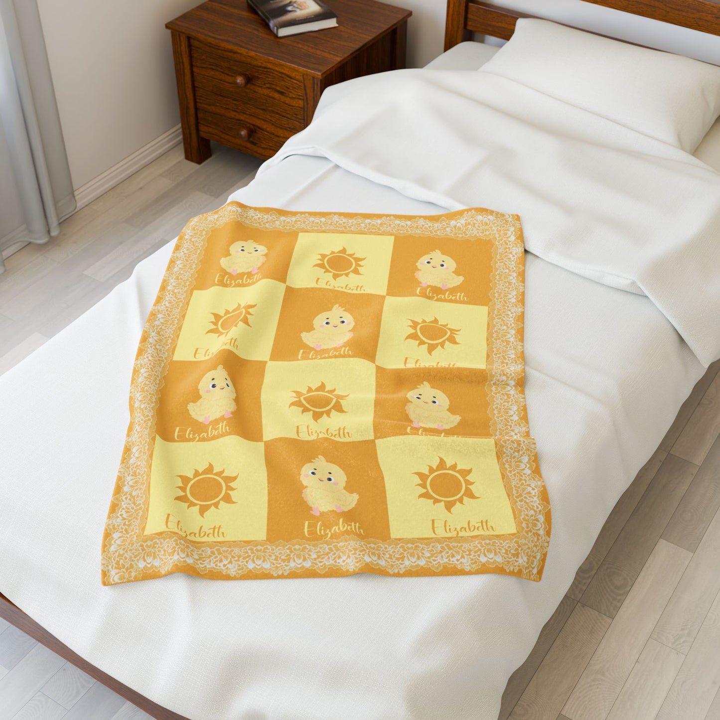 ''Lace Pattern''  Baby Blanket