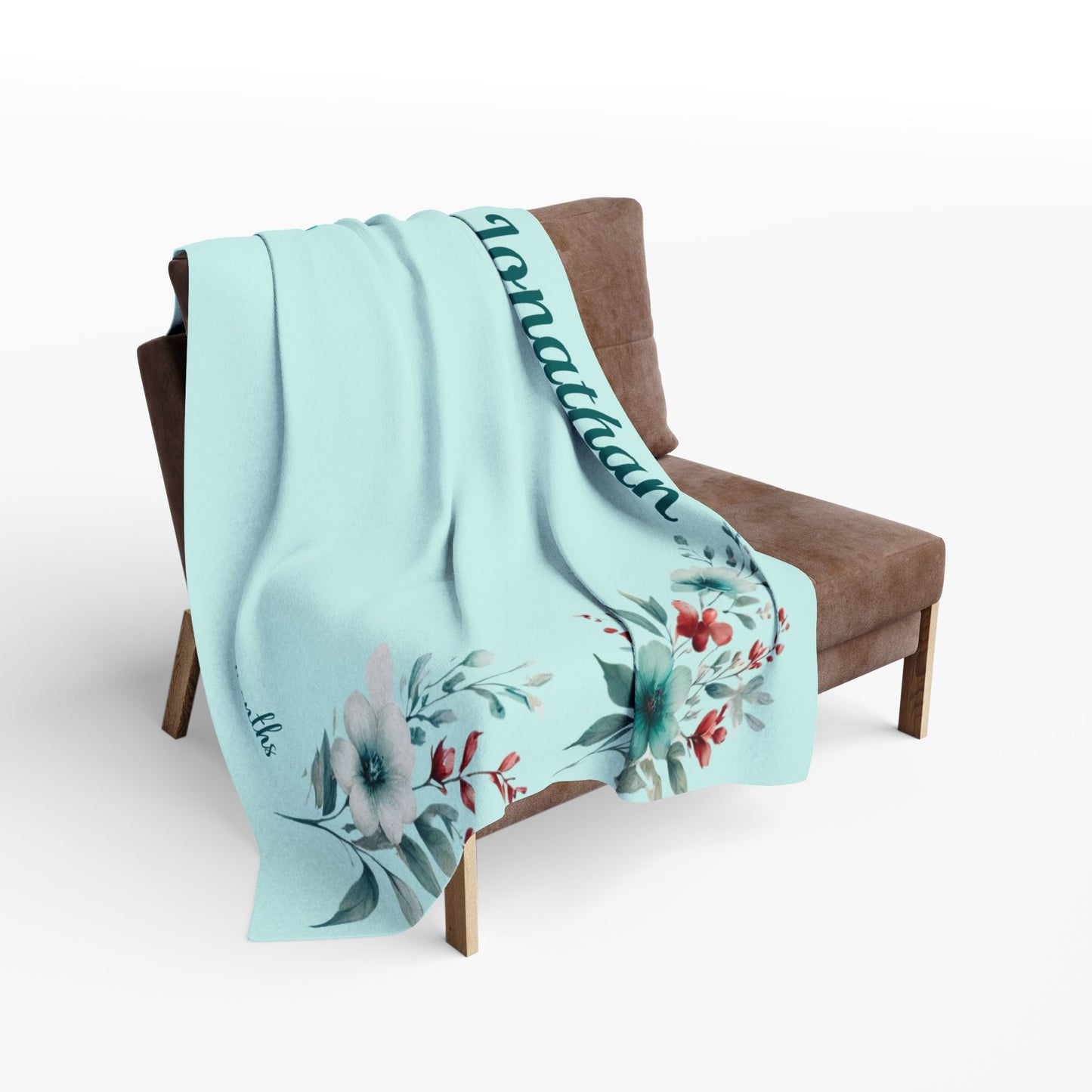 Personalized Deer Milestone Blanket