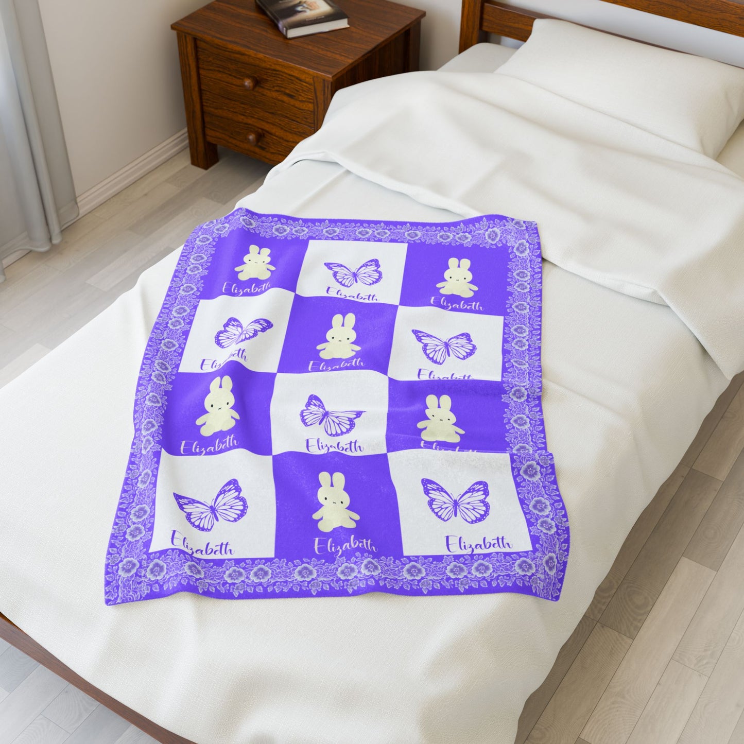 ''Lace Pattern''  Baby Blanket