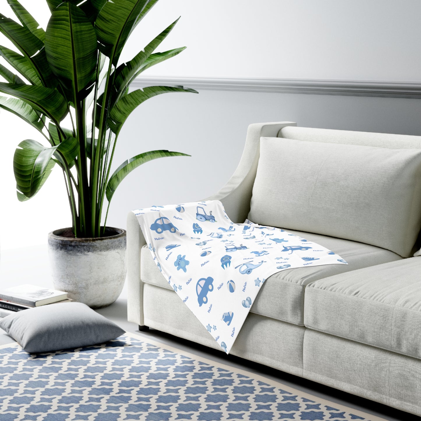Baby Boy Swaddle Blanket