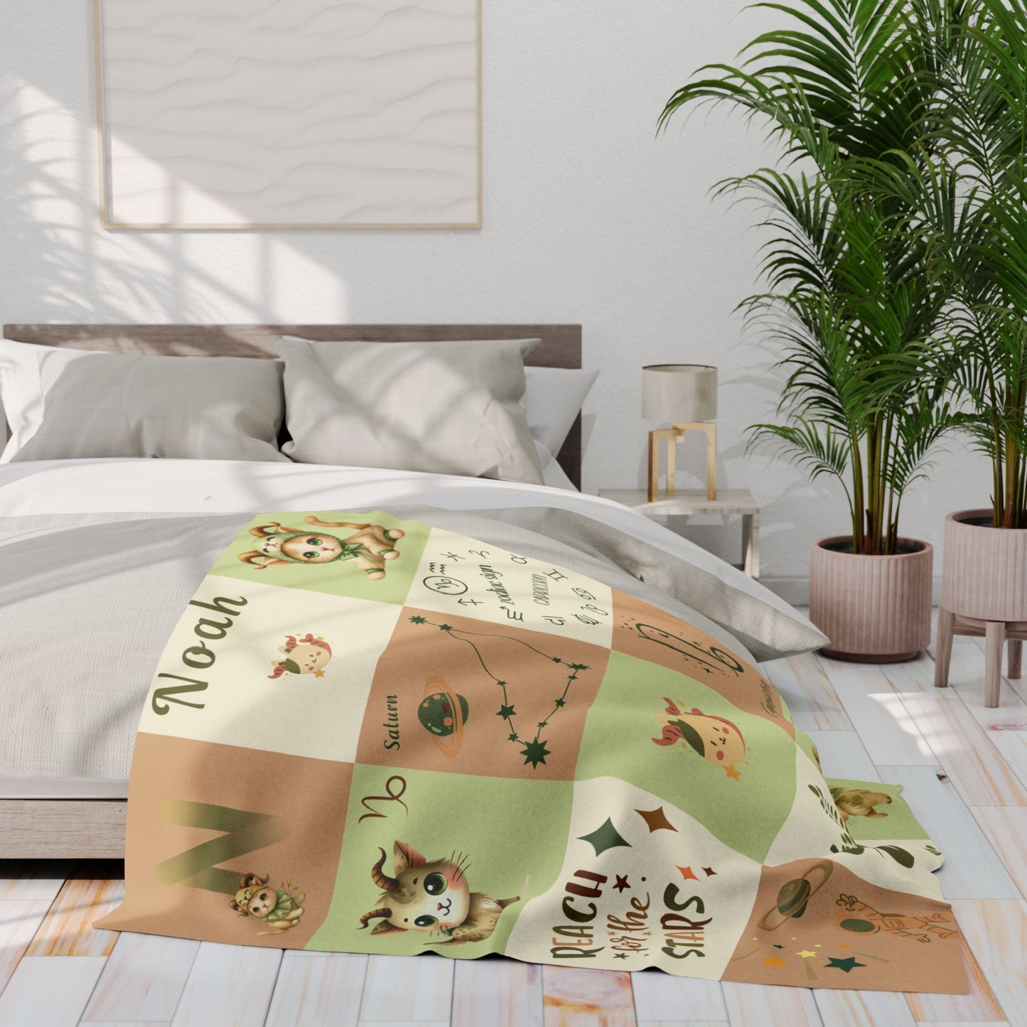 Zodiac Capricorn Boy Blanket
