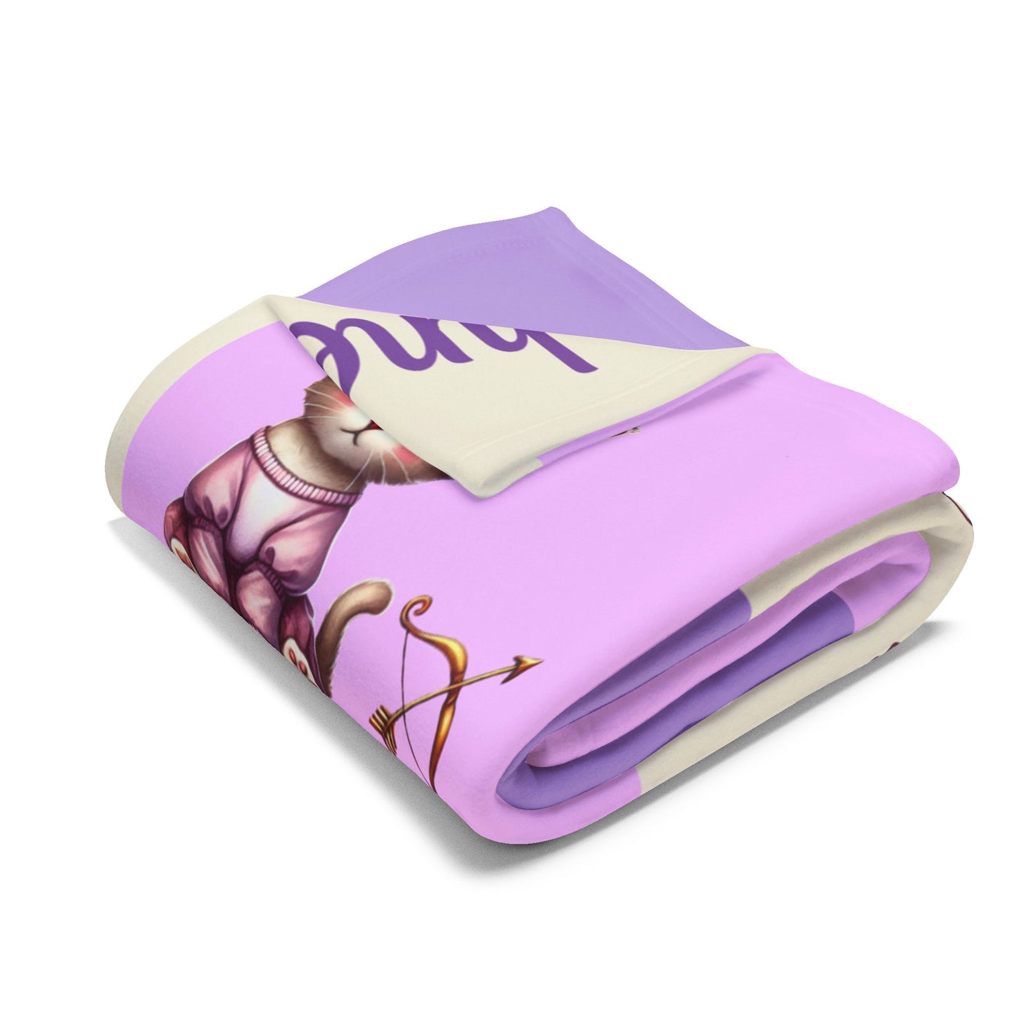 Zodiac Sagittarius Girl Blanket
