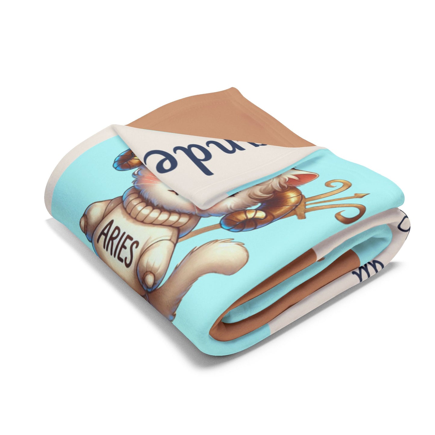 Zodiac Aries Boy Blanket