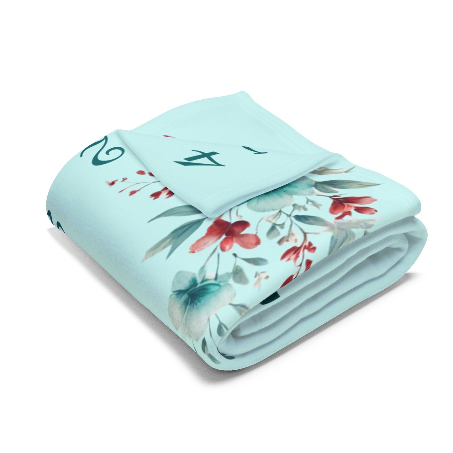 Personalized Deer Milestone Blanket