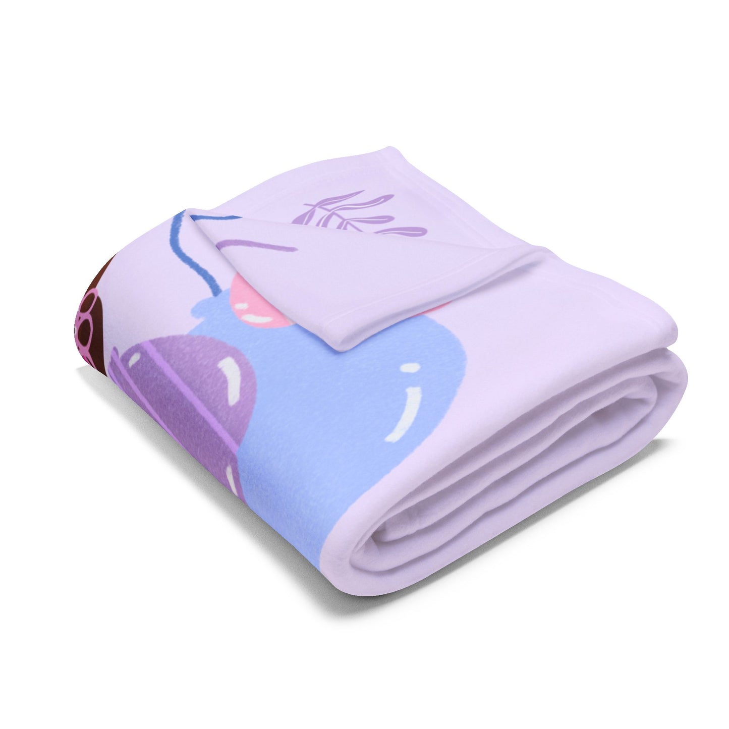 Sea Mermaid Baby Girl Velveteen Plush Blanket