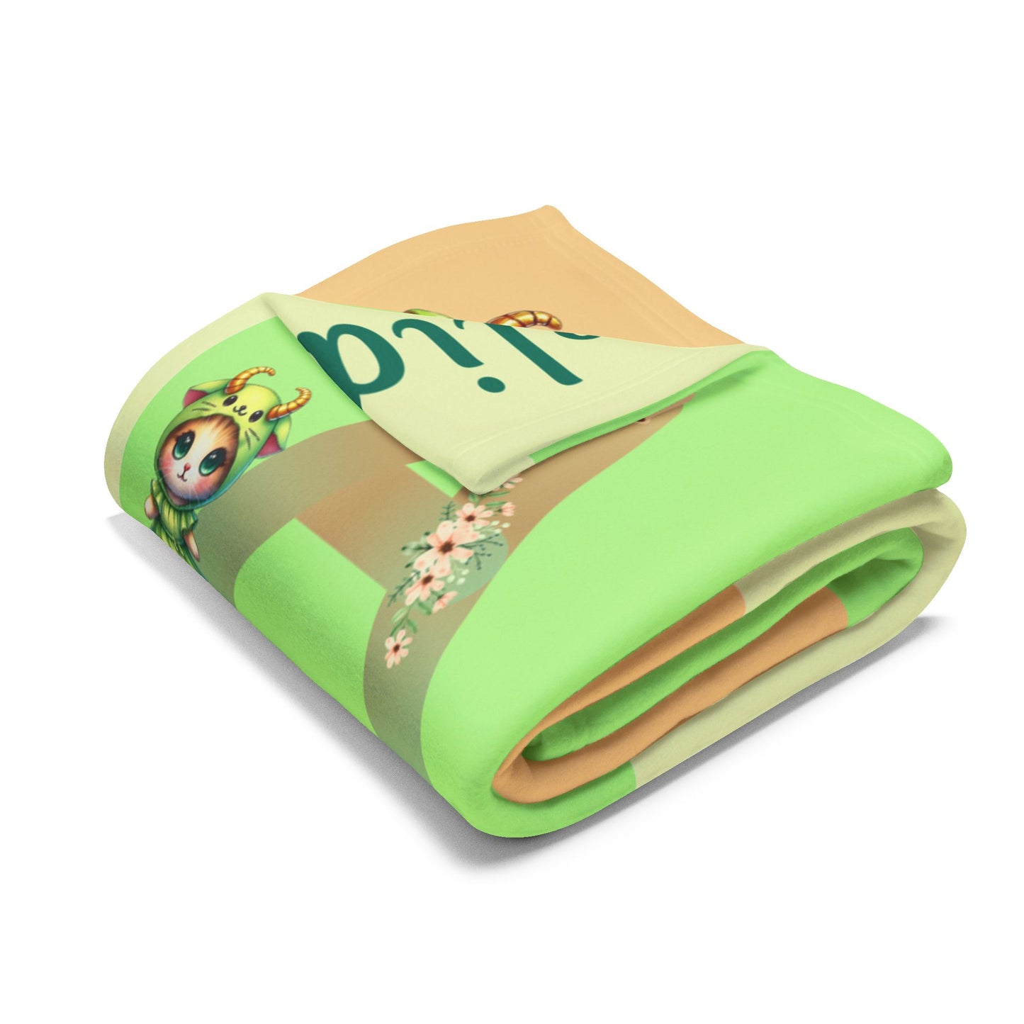 Zodiac Taurus Girl Blanket