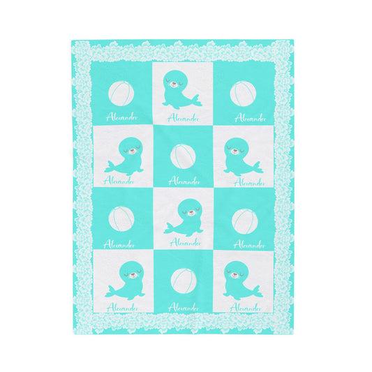 ''Lace Pattern''  Baby Blanket