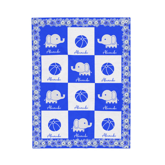 ''Lace Pattern'' Baby blanket